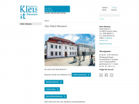 heinrich-von-kleist.org Webseite Vorschau