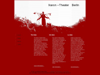 ikaron-theater.com Webseite Vorschau