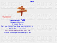 ingenieurbuero-putz.de Webseite Vorschau