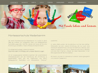 montessori-niederbarnim.de Webseite Vorschau