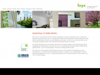 isys-berlin.de Webseite Vorschau