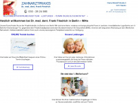 zahnarzt-in-mitte.de Webseite Vorschau
