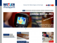 wettermuseum.de Webseite Vorschau