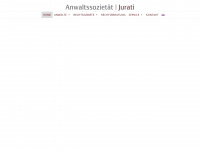 jurati.de Webseite Vorschau