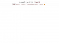 jurati.eu Webseite Vorschau