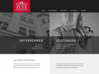 juve-bau.de Webseite Vorschau