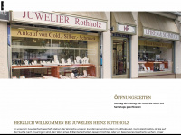 juwelier-rothholz.de Webseite Vorschau