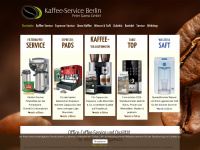 kaffee-service-espresso.de Webseite Vorschau
