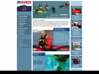 nanuk.de Webseite Vorschau