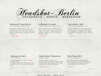 headshot-berlin.com Webseite Vorschau