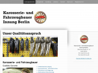 karosseriebauer-innung.de Webseite Vorschau