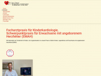 kinderkardiologie-dr-timme.de Webseite Vorschau