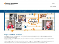 steglitzer-kinderchor.de Webseite Vorschau