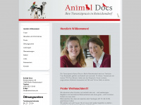 animal-docs.de Webseite Vorschau
