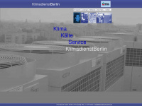 klimadienst-berlin.de Webseite Vorschau