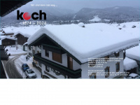 koch-gmbh.de Webseite Vorschau