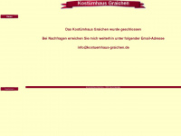 kostuemhaus-graichen.de Webseite Vorschau