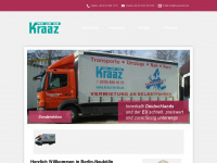 kraaz-berlin.de Webseite Vorschau