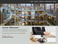 krebs-berlin.de Webseite Vorschau