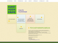 kunstmusikraeume.de Webseite Vorschau