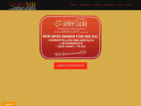 spiceindia.de Webseite Vorschau