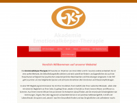 emotionalkoerpertherapie.de Webseite Vorschau