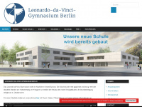 leonardo-da-vinci-gymnasium.de Webseite Vorschau