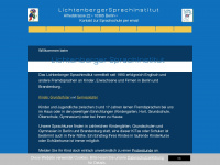 lichtenberger-sprachinstitut.de Webseite Vorschau