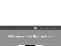 blumenhahn.de Webseite Vorschau