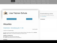 lisa-tetzner.de Webseite Vorschau