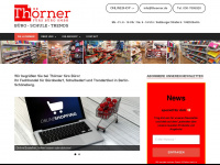 thoerner.de Webseite Vorschau
