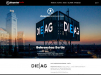 d-agentur.com Webseite Vorschau