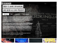 hammer-promotion.de Webseite Vorschau