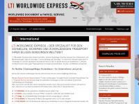 lti-express.de Webseite Vorschau