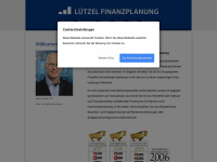 luetzel-finanzplanung.de Webseite Vorschau