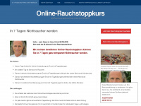raucherstopp.ch Webseite Vorschau