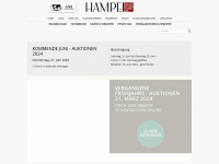 hampel-auctions.com Webseite Vorschau