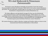 maikowski-ninnemann.com Webseite Vorschau