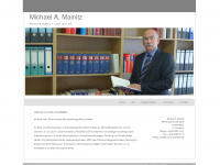 mainitz-anwaelte.de Webseite Vorschau