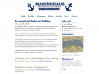 marinehaus.de Webseite Vorschau