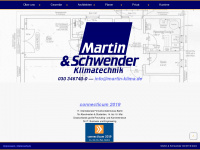 martin-klima.de Webseite Vorschau