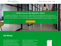 masterpro.de Webseite Vorschau