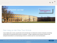 max-taut-schule.de Webseite Vorschau