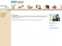 gastronomie.mbs-purgator.de Webseite Vorschau