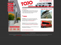 tojo-berlin.de Webseite Vorschau