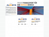 alensys.de Webseite Vorschau