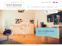 prof-buescher.de Webseite Vorschau