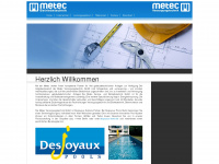 metec-berlin.de Webseite Vorschau