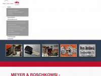 meyer-roschkowski.de Webseite Vorschau