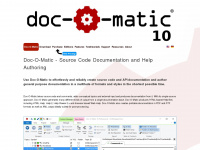doc-o-matic.com Webseite Vorschau